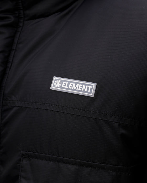 ELEMENT メンズ BIGGIE PUFFY JACKET ジャケット FBK 【2024年秋冬モデル】 XL / FBK