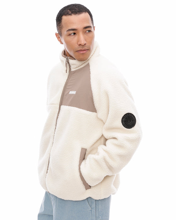 【OUTLET】ELEMENT メンズ BOA JACKET ジャケット BEG 【2024年秋冬モデル】