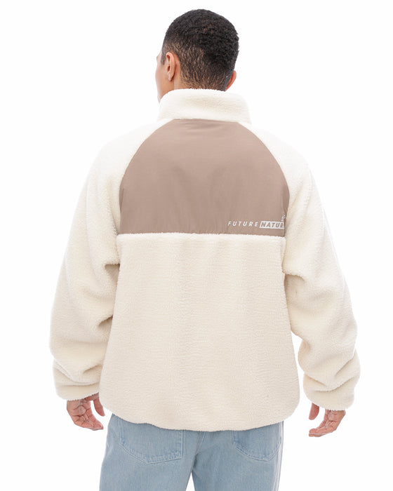 【OUTLET】ELEMENT メンズ BOA JACKET ジャケット BEG 【2024年秋冬モデル】
