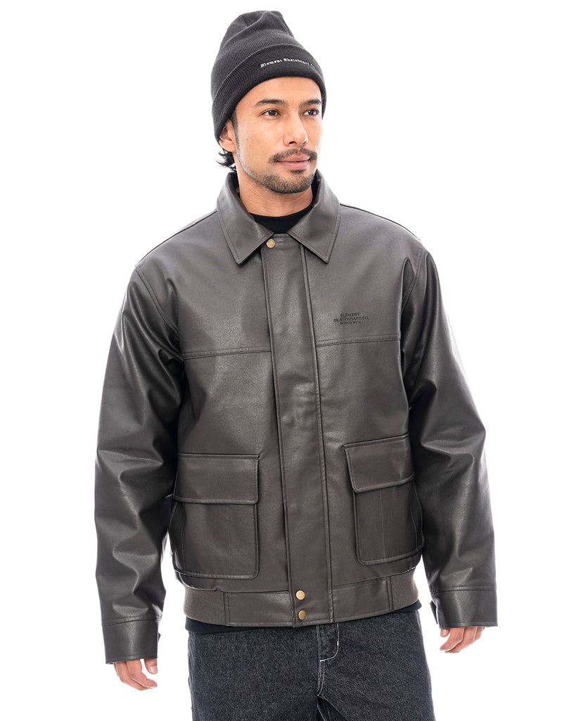 OUTLET】ELEMENT メンズ PARTY UP JACKET ジャケット BRW 【2024年秋冬