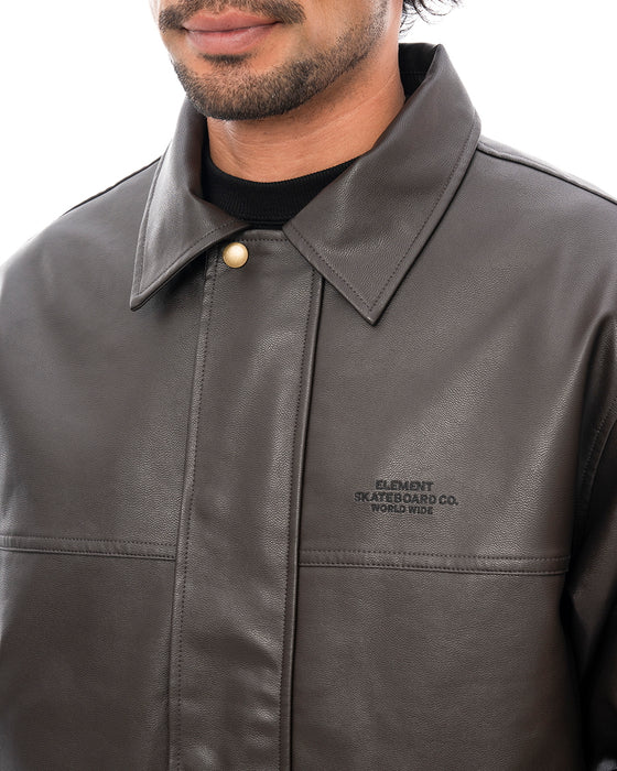 【OUTLET】ELEMENT メンズ PARTY UP JACKET ジャケット BRW 【2024年秋冬モデル】