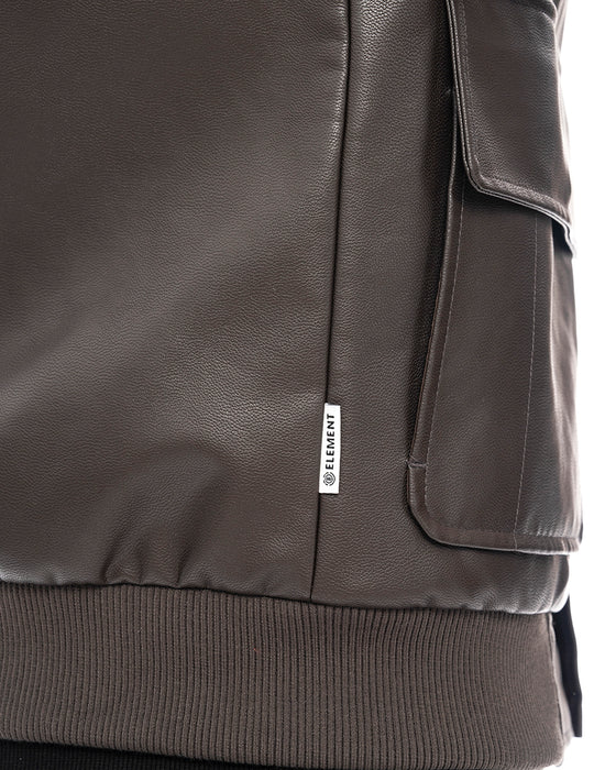 【OUTLET】ELEMENT メンズ PARTY UP JACKET ジャケット BRW 【2024年秋冬モデル】