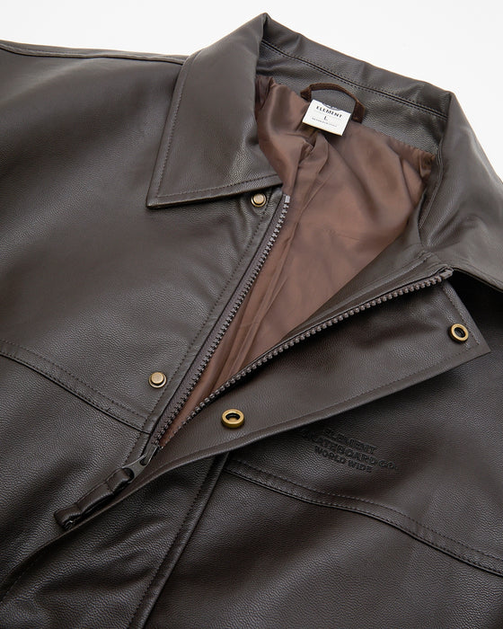 【OUTLET】ELEMENT メンズ PARTY UP JACKET ジャケット BRW 【2024年秋冬モデル】