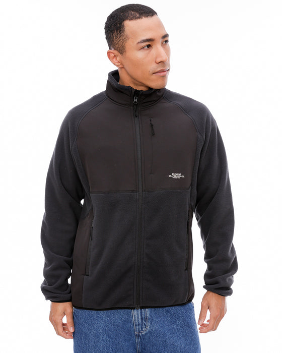 ELEMENT メンズ CLASSIC POLAR ジャケット FBK 【2024年秋冬モデル】 XL / FBK