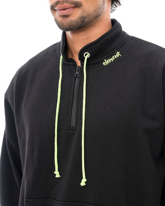 【OUTLET】【直営店限定】ELEMENT メンズ NEON HALF スウェットジャケット  【2024年秋冬モデル】