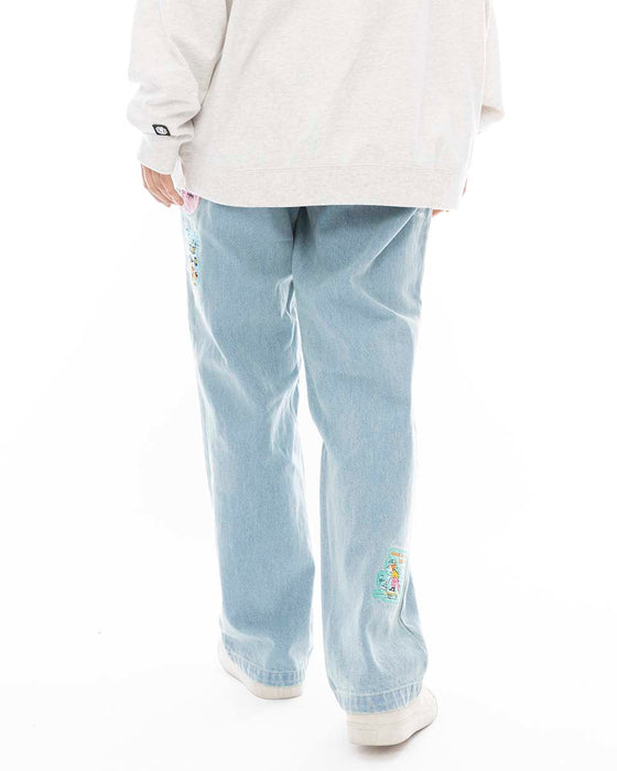 【OUTLET】ELEMENT レディース SHOD PANTS HAMMER PA デニムパンツ  【2024年秋冬モデル】