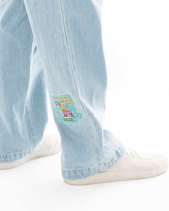 【OUTLET】ELEMENT レディース SHOD PANTS HAMMER PA デニムパンツ  【2024年秋冬モデル】