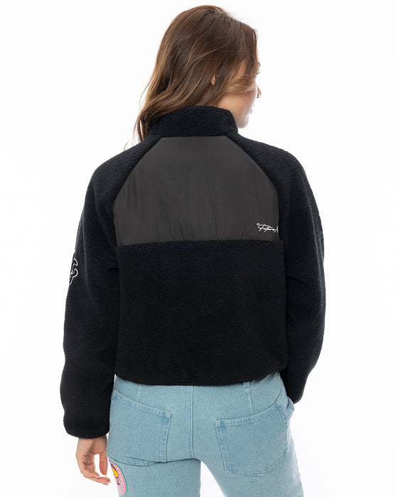 ELEMENT レディース BOA JACKET WOMEN ジャケット FBK 【2024年秋冬モデル】 L / FBK