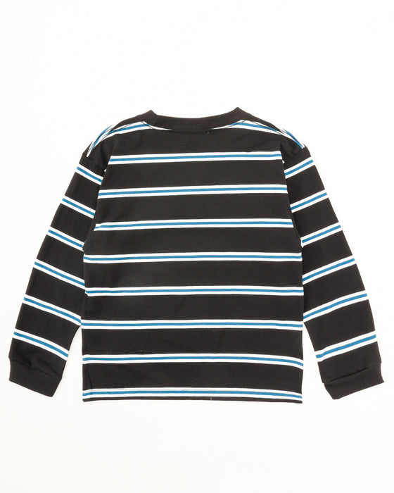 【OUTLET】ELEMENT YOUTH（キッズサイズ） STRAIGHT LS YOUTH ロンT FBK (130cm~160cm) 【2024年春夏モデル】