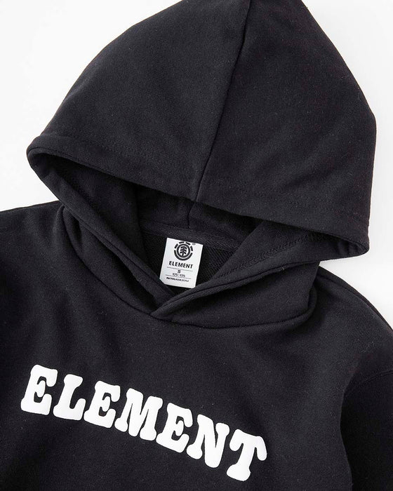【OUTLET】ELEMENT キッズ FLOWER CHILD HOOD YO パーカー FBK 【2024年秋冬モデル】