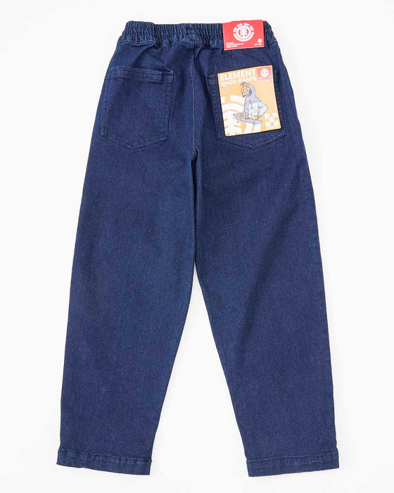 ELEMENT キッズ SHOD PANTS STD DENIM デニムパンツ RIG 【2024年秋冬モデル】