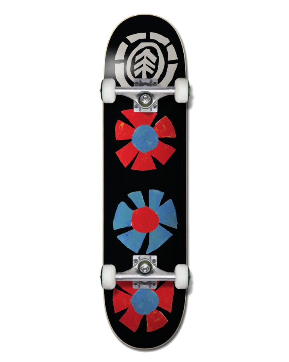 エレメント スケートボード スケボー コンプリート レオパード 7.625