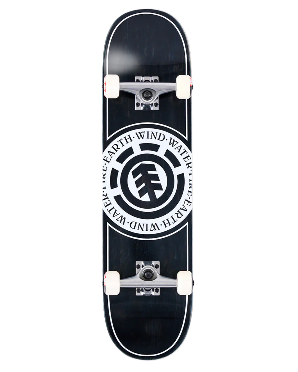 ELEMENT スケートボード SEAL JAPAN 7.75 コンプリートデッキ BLK