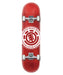 ELEMENT スケートボード SEAL JAPAN 7.75 コンプリートデッキ RED RED / 7.75
