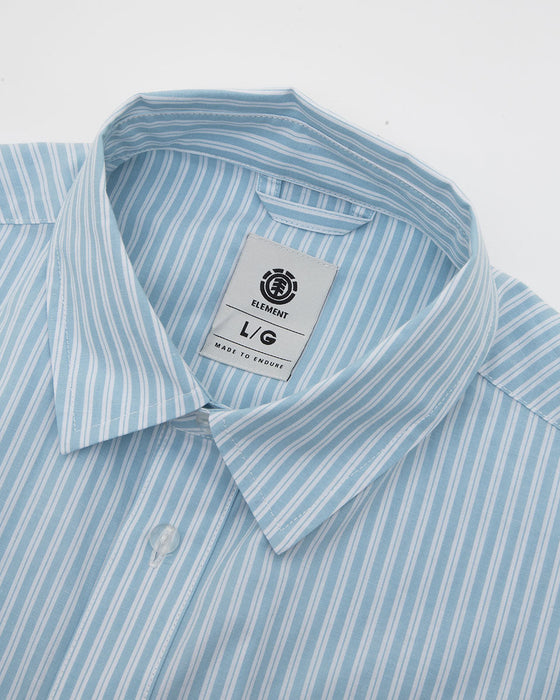 【OUTLET】ELEMENT メンズ BIG SKATE STRIPE SS 半袖シャツ  【2024年夏モデル】