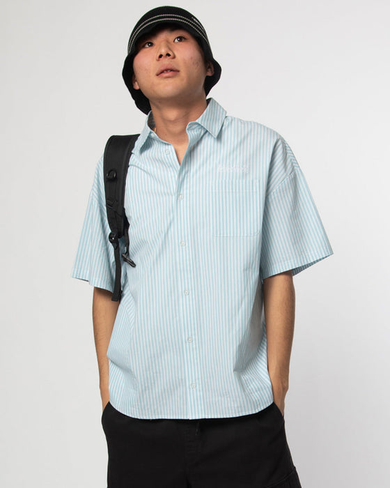 【OUTLET】ELEMENT メンズ BIG SKATE STRIPE SS 半袖シャツ  【2024年夏モデル】