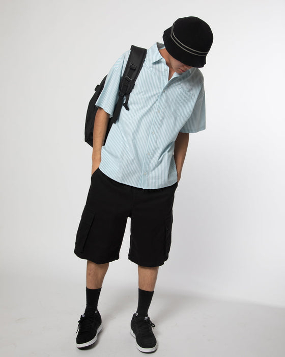 【OUTLET】ELEMENT メンズ BIG SKATE STRIPE SS 半袖シャツ  【2024年夏モデル】