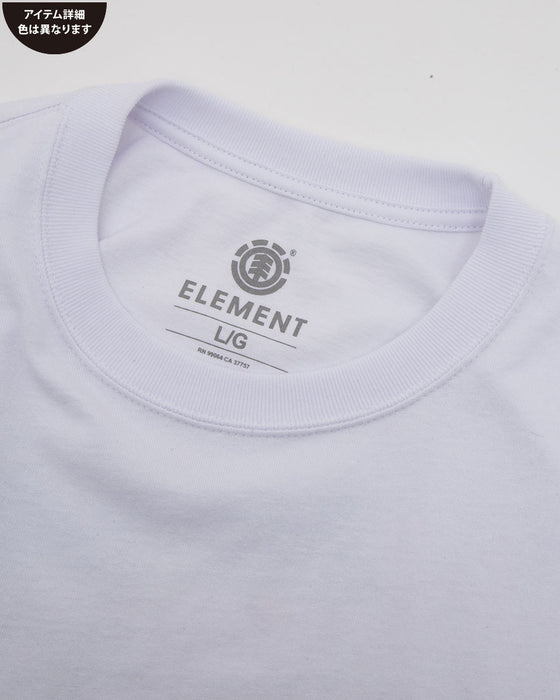 【OUTLET】ELEMENT メンズ BEE SS Ｔシャツ SBK 【2024年夏モデル】