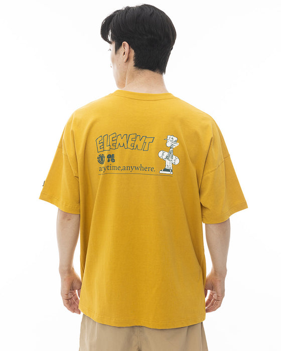 【OUTLET】ELEMENT メンズ KAMO STANCE SS Ｔシャツ GSP 【2024年夏モデル】