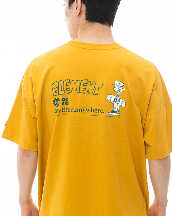 【OUTLET】ELEMENT メンズ KAMO STANCE SS Ｔシャツ GSP 【2024年夏モデル】