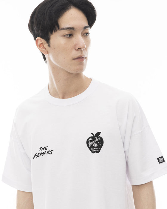 【OUTLET】ELEMENT メンズ THE REMAINS SS Ｔシャツ WHT 【2024年夏モデル】