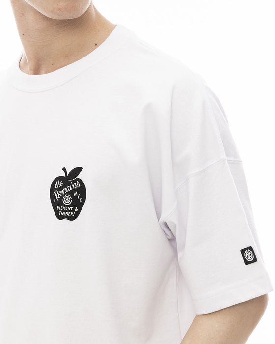 【OUTLET】ELEMENT メンズ THE REMAINS SS Ｔシャツ WHT 【2024年夏モデル】