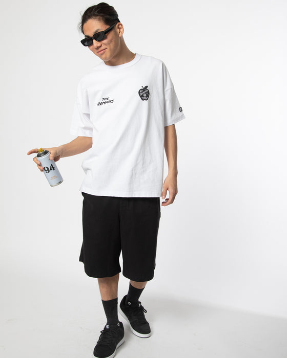 【OUTLET】ELEMENT メンズ THE REMAINS SS Ｔシャツ WHT 【2024年夏モデル】