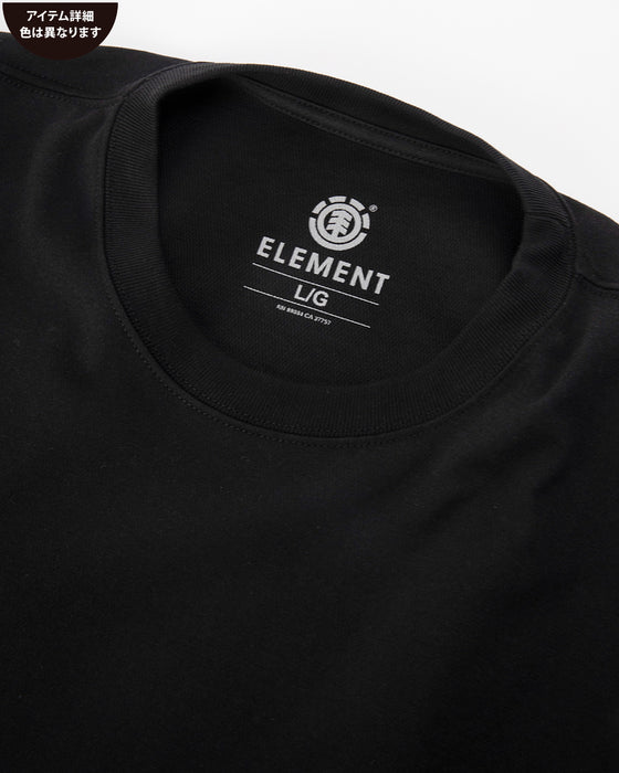 【OUTLET】【直営店限定】ELEMENT メンズ CIRCLE SS Ｔシャツ LGN 【2024年夏モデル】