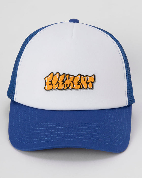 【OUTLET】ELEMENT YOUTH（キッズサイズ） BUBBLE MESH YOUTH キャップ BLU 【2024年夏モデル】