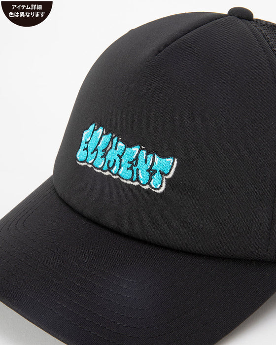 【OUTLET】ELEMENT YOUTH（キッズサイズ） BUBBLE MESH YOUTH キャップ BLU 【2024年夏モデル】