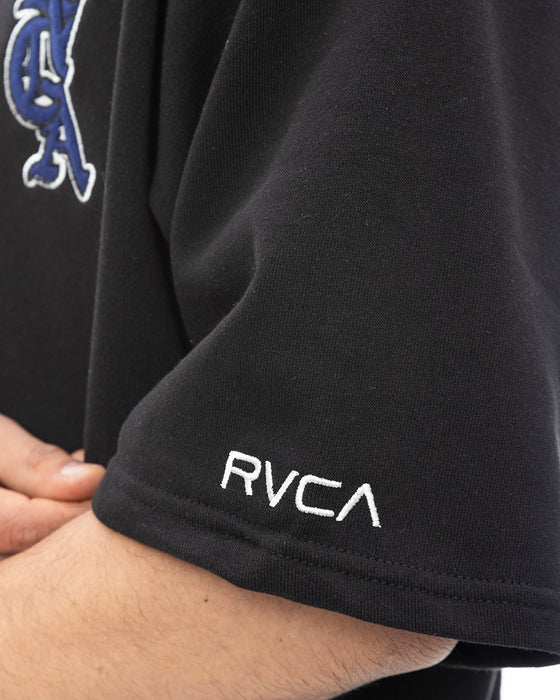 RVCA メンズ OE HALF SWEAT CREW トレーナー 【2024年春夏モデル】