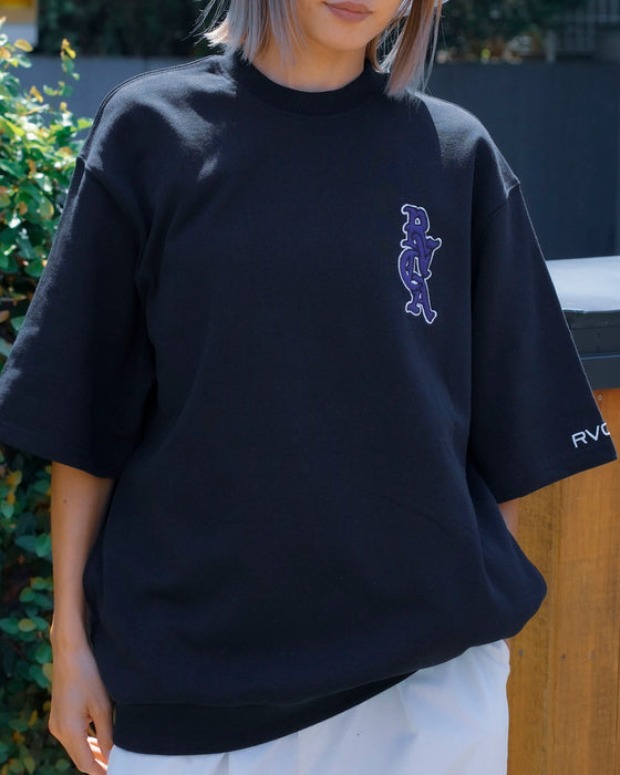 【OUTLET】RVCA メンズ OE HALF SWEAT CREW トレーナー 【2024年春夏モデル】
