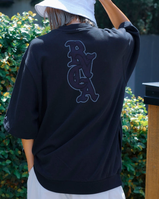 【OUTLET】RVCA メンズ OE HALF SWEAT CREW トレーナー 【2024年春夏モデル】