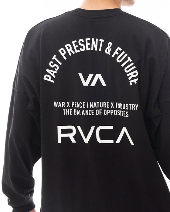 RVCA メンズ UP STATE LS TEE ロングスリーブＴシャツ 【2024年春夏モデル】