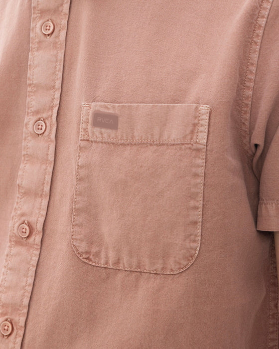 【OUTLET】【オンライン限定】RVCA メンズ PTC WOVEN II SS ショートスリーブシャツ 【2024年春夏モデル】