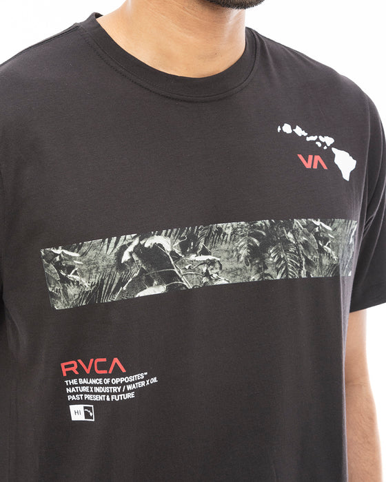 【オンライン限定】RVCA メンズ 【HAWAII】 HAWAII TOPO SS Ｔシャツ 【2024年春夏モデル】