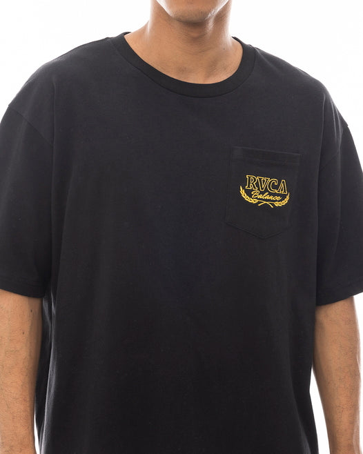 【OUTLET】RVCA メンズ LAURELS TEE Ｔシャツ 【2024年春夏モデル】