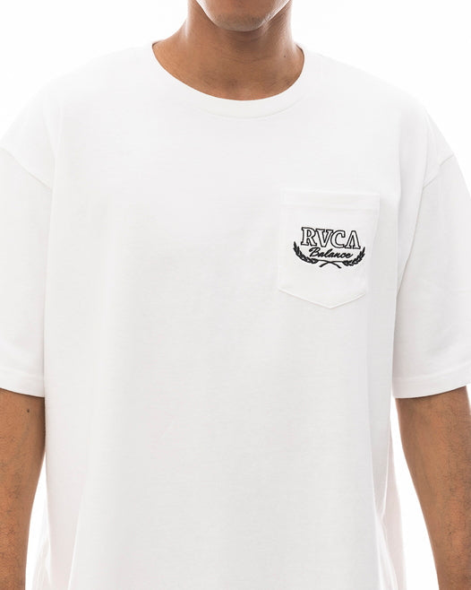 【OUTLET】RVCA メンズ LAURELS TEE Ｔシャツ 【2024年春夏モデル】