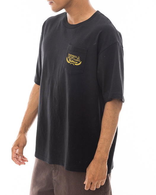 【OUTLET】RVCA メンズ LAURELS TEE Ｔシャツ 【2024年春夏モデル】