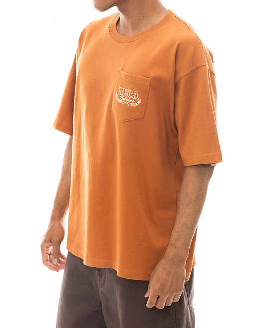 【OUTLET】RVCA メンズ LAURELS TEE Ｔシャツ 【2024年春夏モデル】