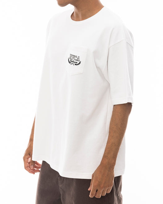 【OUTLET】RVCA メンズ LAURELS TEE Ｔシャツ 【2024年春夏モデル】