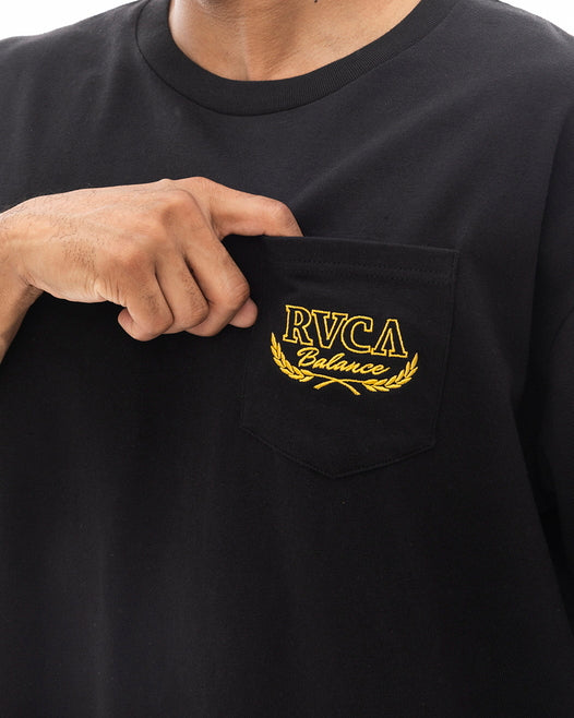 【OUTLET】RVCA メンズ LAURELS TEE Ｔシャツ 【2024年春夏モデル】