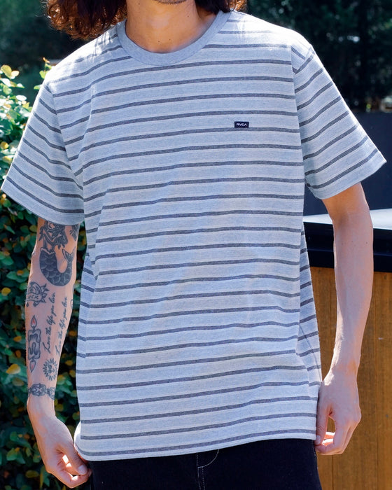 【OUTLET】RVCA メンズ VALLEJO STRIPE TEE Ｔシャツ 【2024年春夏モデル】