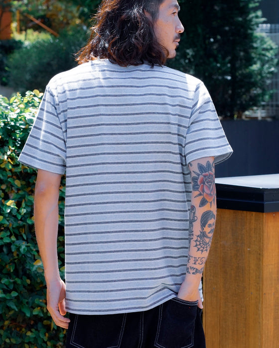 【OUTLET】RVCA メンズ VALLEJO STRIPE TEE Ｔシャツ 【2024年春夏モデル】