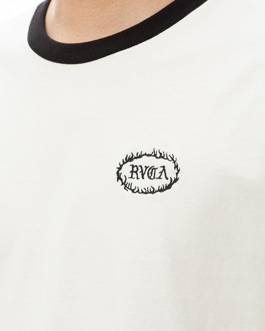RVCA メンズ FIREBRAND LINGER TEE Ｔシャツ 【2024年春夏モデル】