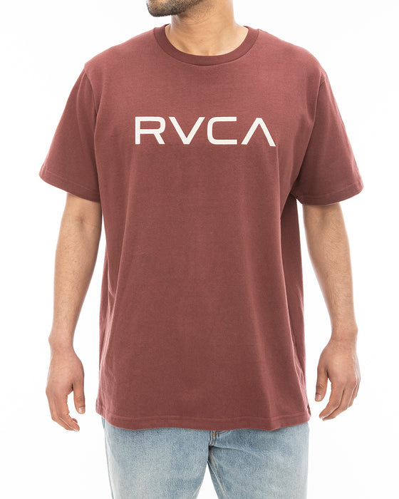 RVCA メンズ BIG RVCA VITAGE RED STITCH TEE Ｔシャツ 【2024年春夏モデル】