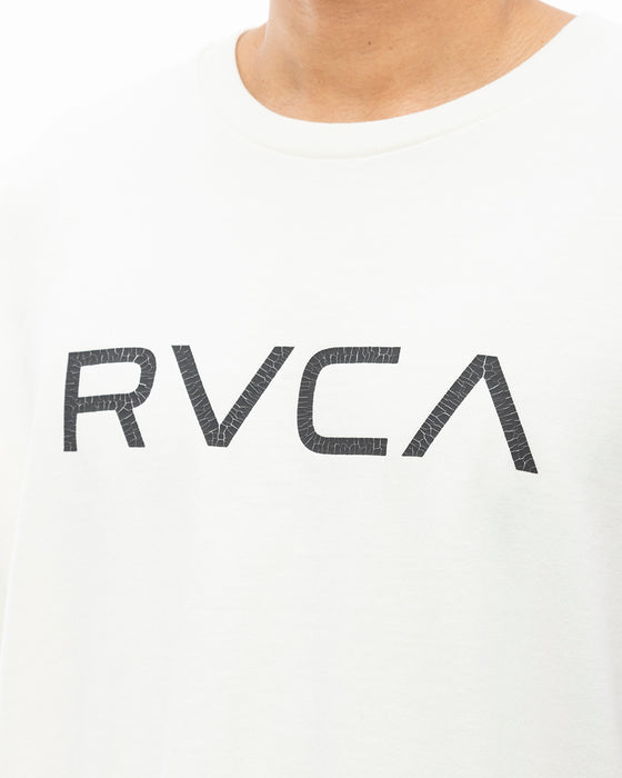 RVCA メンズ BIG RVCA VITAGE RED STITCH TEE Ｔシャツ 【2024年春夏モデル】