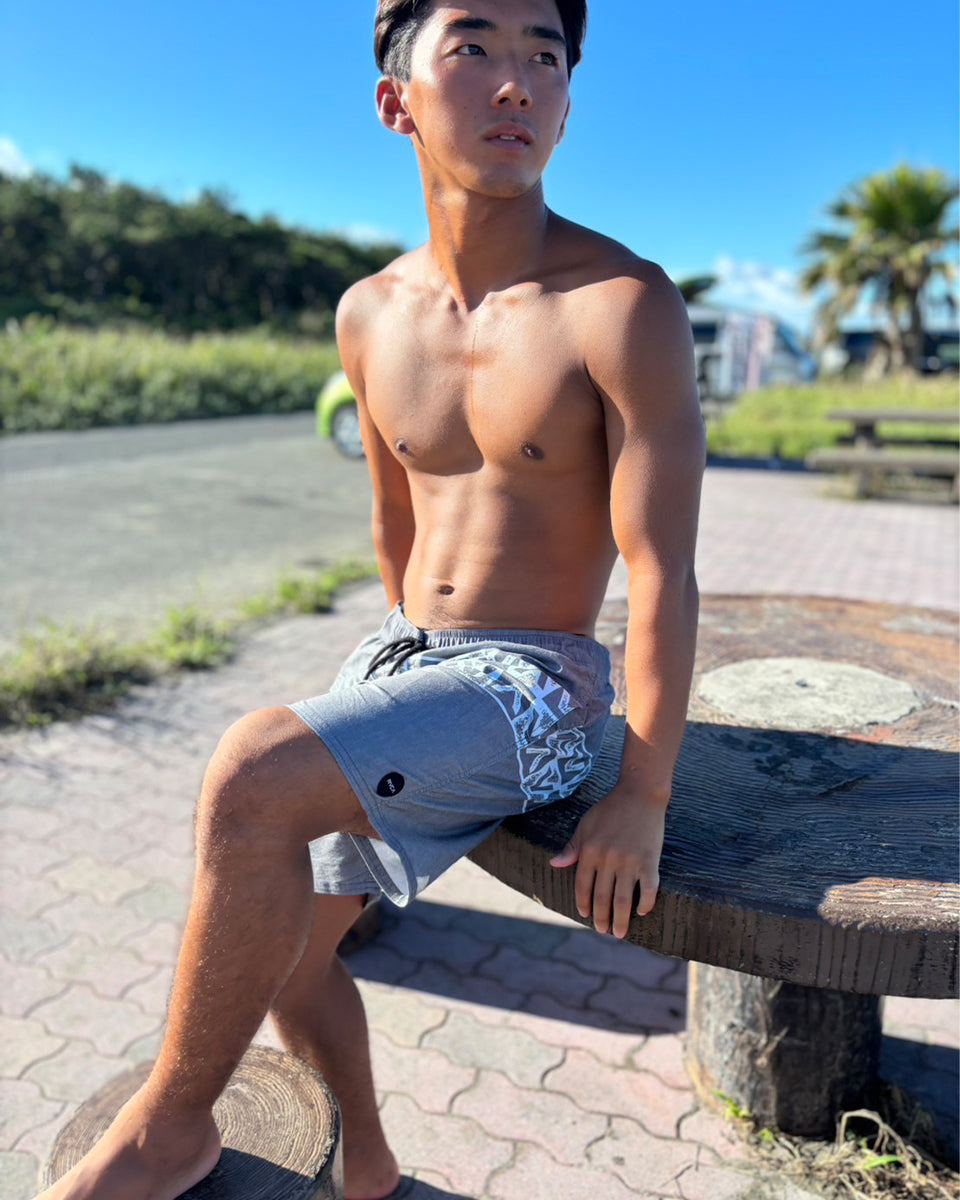 OUTLET】RVCA メンズ BARNES ELASTIC SHORT ボードショーツ/サーフ