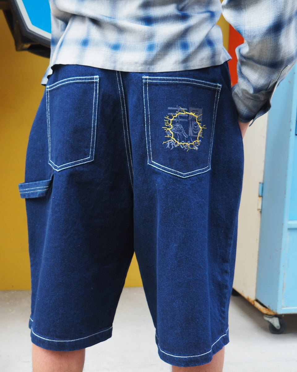 OUTLET】RVCA メンズ CLUTCH DENIM SHORTS ウォークパンツ/ショート