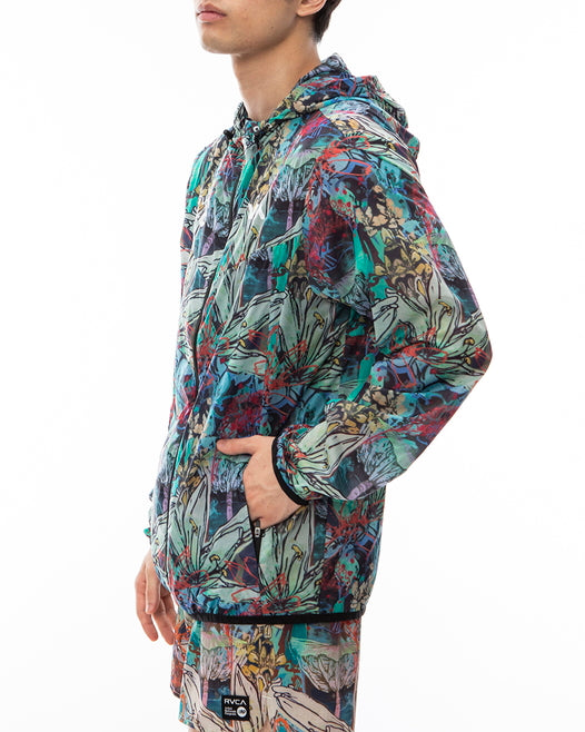 【OUTLET】RVCA SPORT メンズ 【SAGE VAUGHN】 SAGE RVCA RUNNER JACKET ジャケット 【2024年春夏モデル】